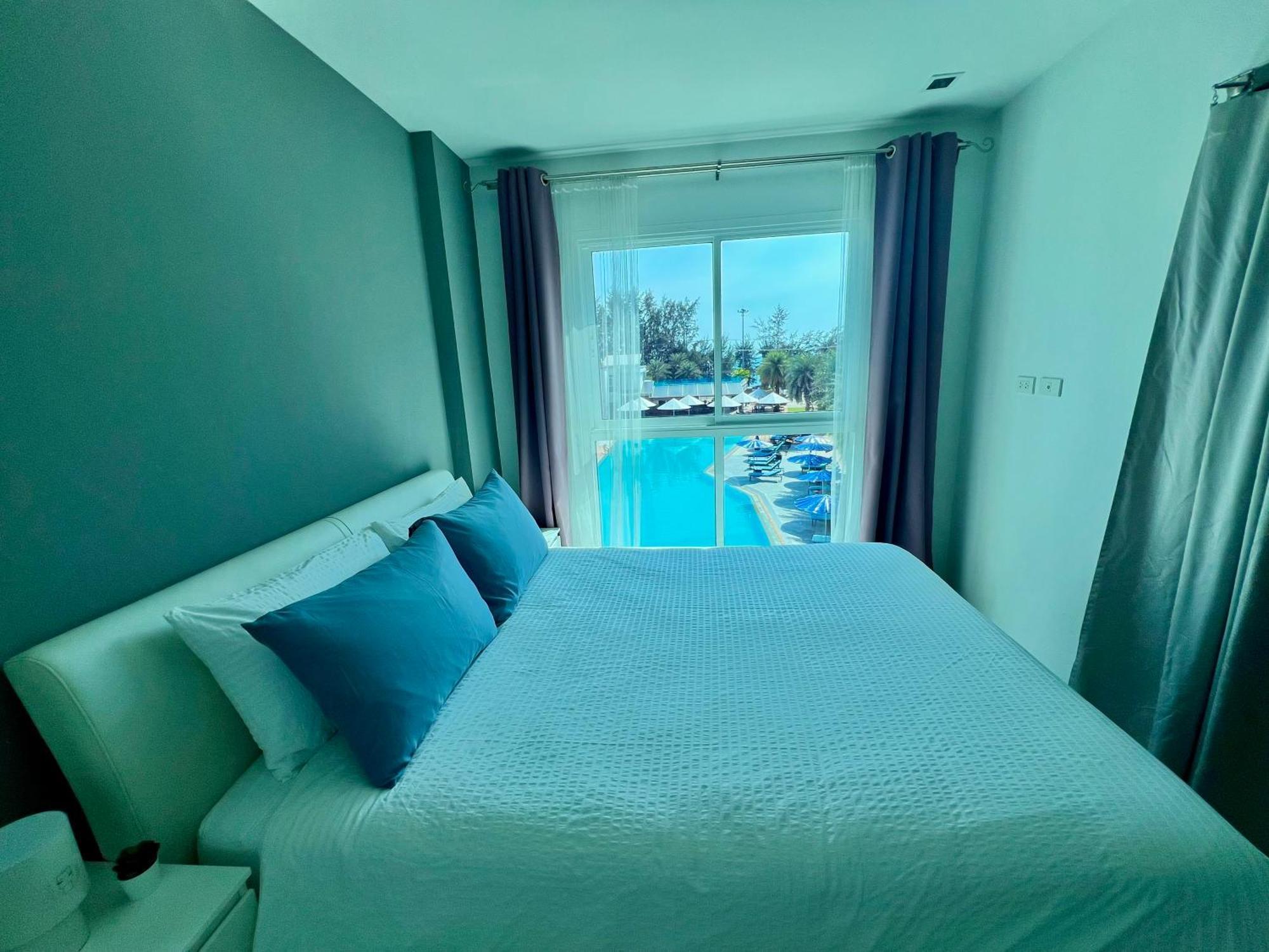 Grandblue Condominium 307 Pool-Seaview Maephim Rayong Mae Phim Exterior foto