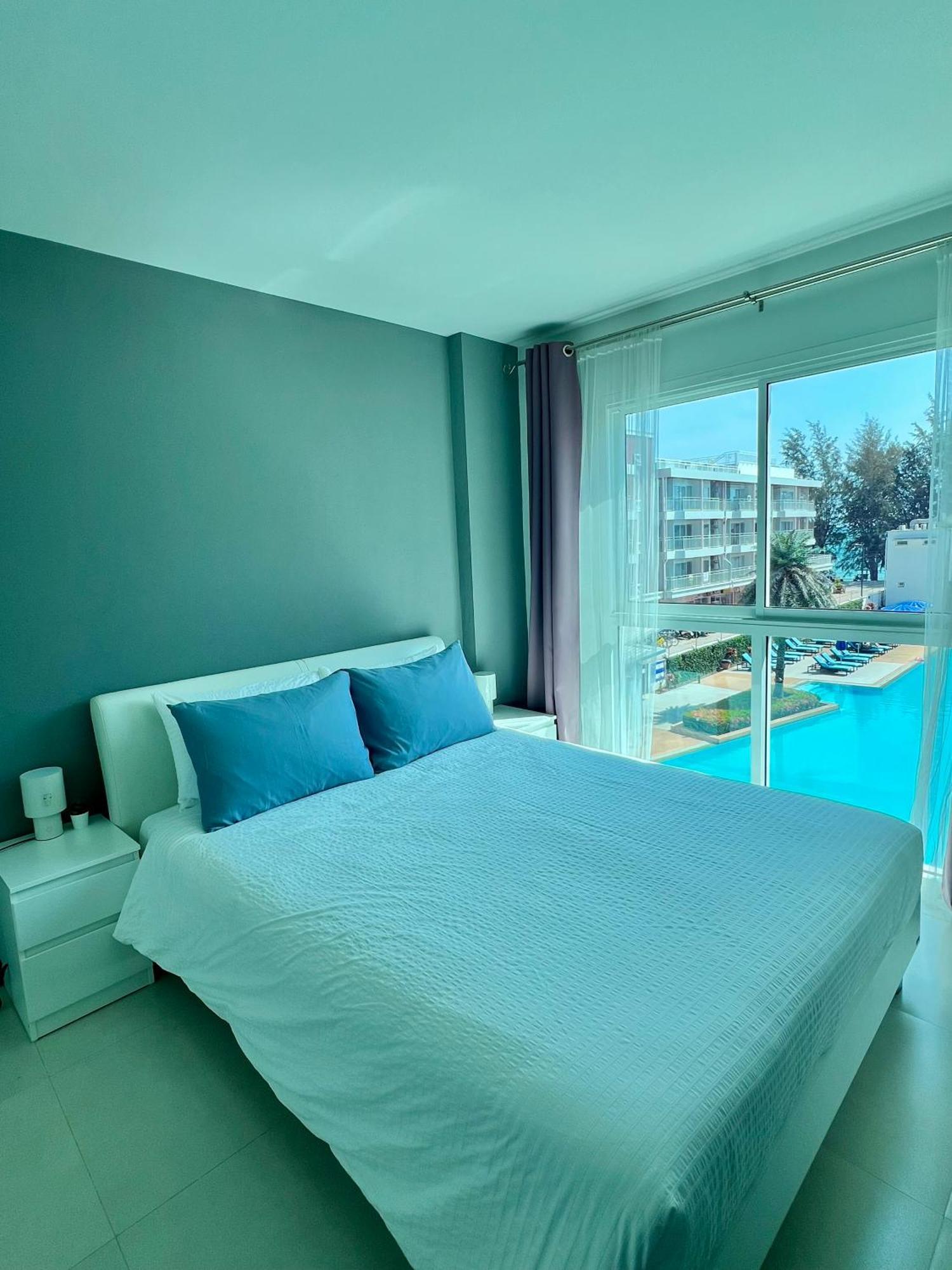Grandblue Condominium 307 Pool-Seaview Maephim Rayong Mae Phim Exterior foto